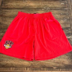 BN 19 Nine Hardwood History Red UNLV Basketball Shorts